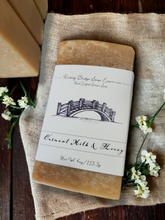 Load image into Gallery viewer, Oatmeal Milk &amp; Honey Unscented Handmade Tallow Soap
