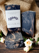 Load image into Gallery viewer, Charcoal &amp; Rose Clay Unscented Handmade Tallow Soap
