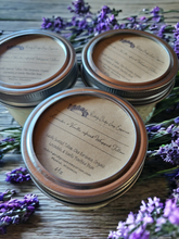 Load image into Gallery viewer, Organic Lavender and Vanilla Bean Infused Whipped Tallow Butter
