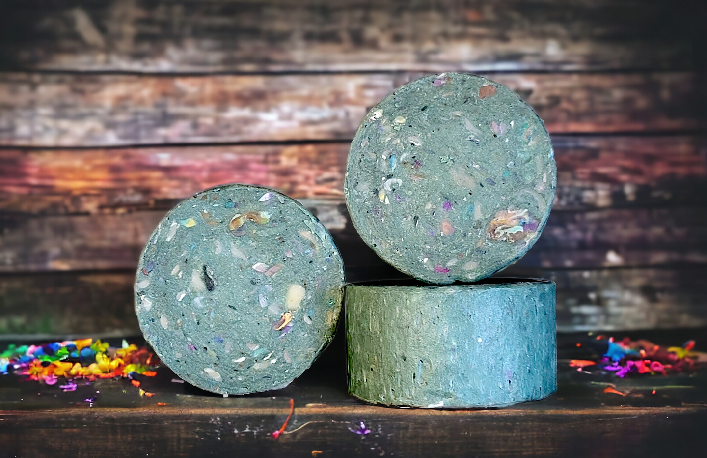 Happy Hippie Handmade Artisan Confetti Soap