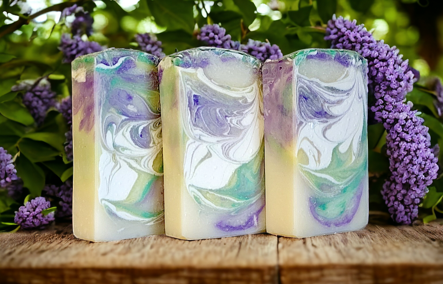 Lilac in Bloom Double Butter Handmade Artisan Soap