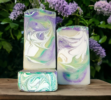 Load image into Gallery viewer, Lilac in Bloom Double Butter Handmade Artisan Soap
