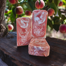 Load image into Gallery viewer, Georgia Peach Handmade Artisan Soap
