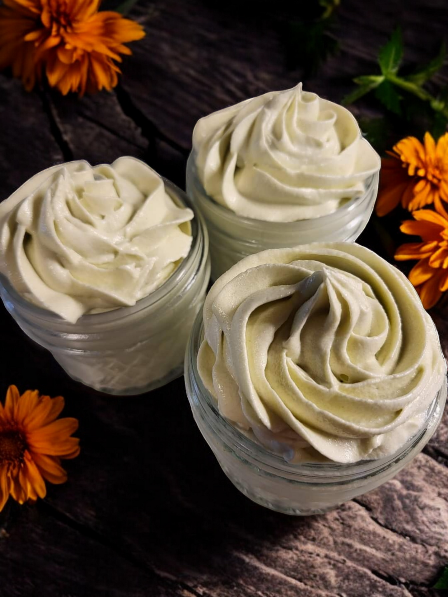 Organic Calendula and Plantain Infused Whipped Tallow Butter