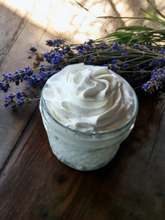 Load image into Gallery viewer, Organic Lavender and Vanilla Bean Infused Whipped Tallow Butter
