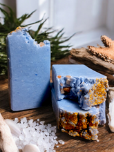 Load image into Gallery viewer, Sea Salt &amp; Yuzu Handmade Artisan Soap
