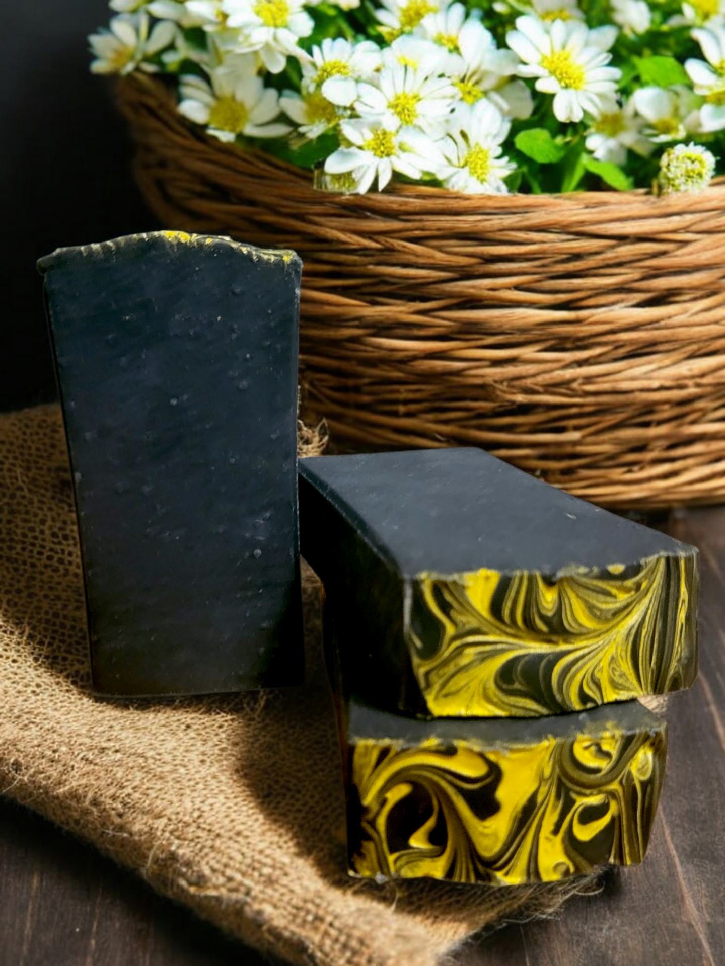 Black Chamomile Handmade Artisan Soap