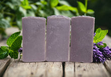 Load image into Gallery viewer, Patchouli Lavender Mint Handmade Artisan Soap
