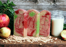 Load image into Gallery viewer, Gingham Apple Handmade Artisan Soap
