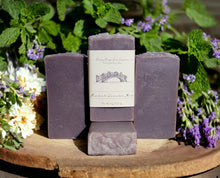 Load image into Gallery viewer, Patchouli Lavender Mint Handmade Artisan Soap
