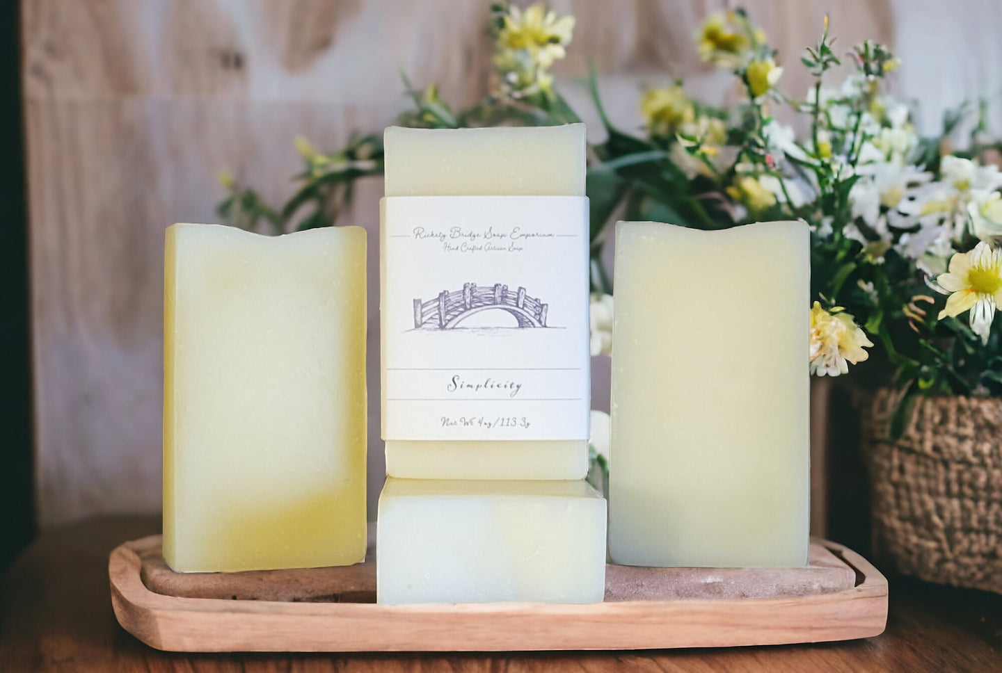 Simplicity Unscented Handmade Tallow Soap